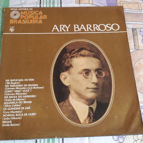 lp nova história da música popular brasileira-ary barroso