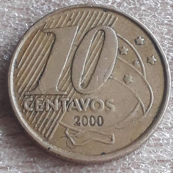 moeda anomala de 10 centavos