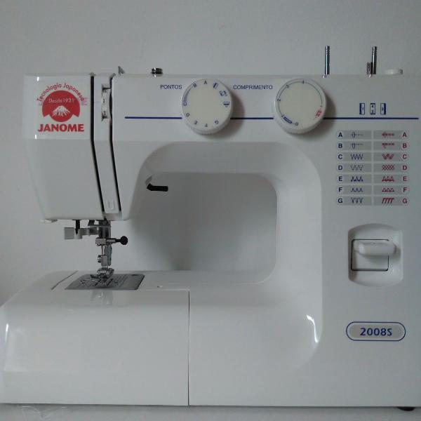 máquina de costura janome 2008s