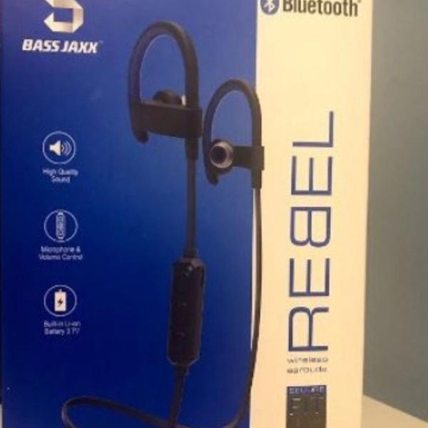 rebel wireless sport-hook earbuds fones de ouvido