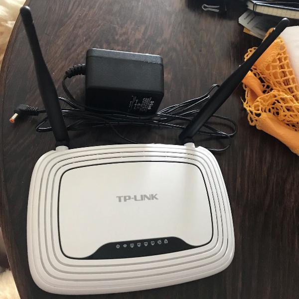 roteador tplink alto alcance 300mpbs - novo