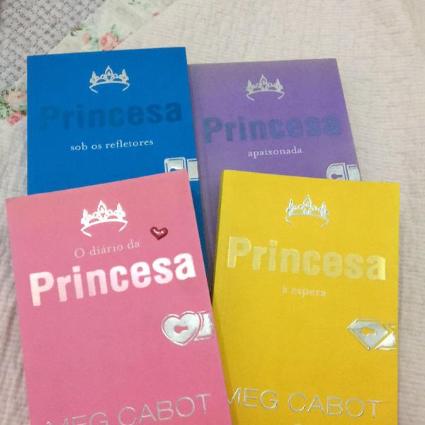 serie a princesa quatro livros combo! para meninas