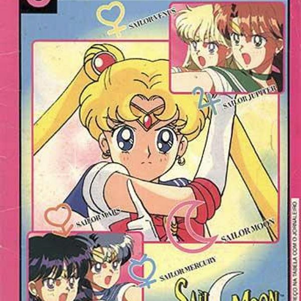 troco figurinhas album sailor moon 1996