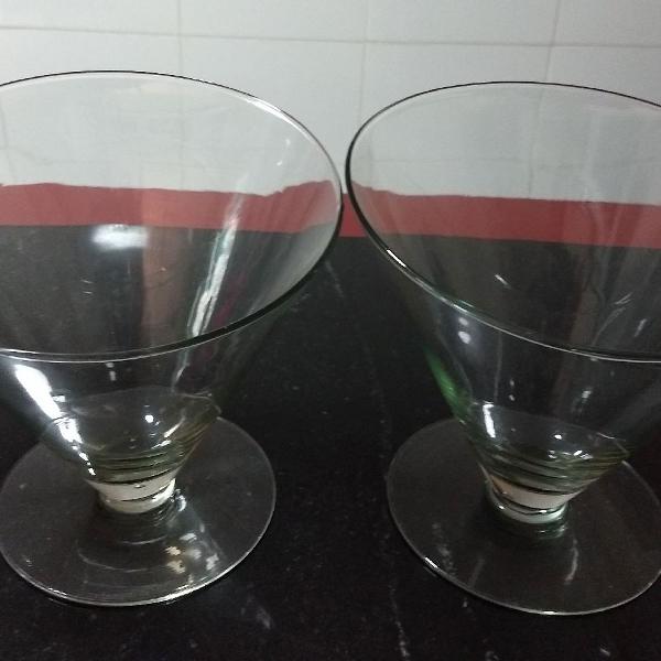 2 Vasilhas de vidro