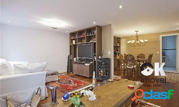 Apartamento: 112m², 3 dormitórios e 2 vagas – Vila