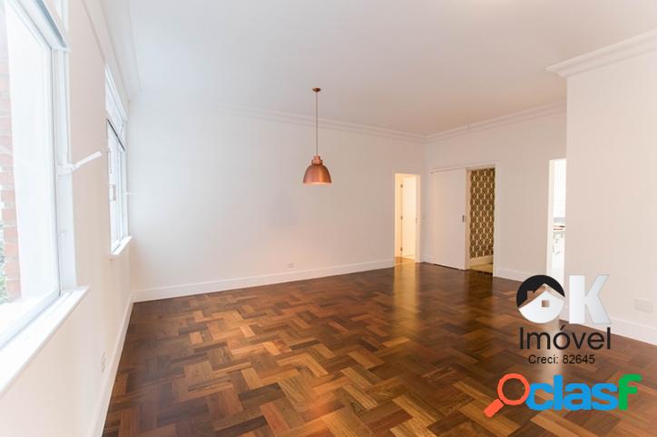 Apartamento: 122m², 3 quartos e 1 vaga - Higienópolis