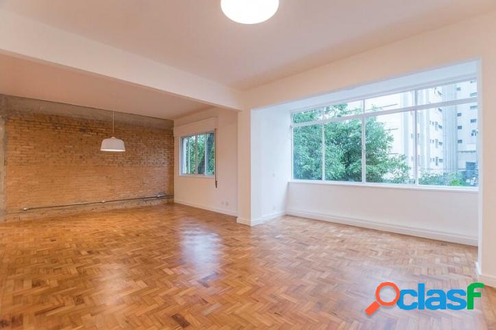 Apartamento: 158m², 3 quartos e 1 vaga – Higienópolis