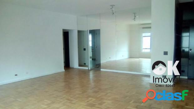 Apartamento: 175m², 3 quartos e 2 vagas – Jardim Paulista