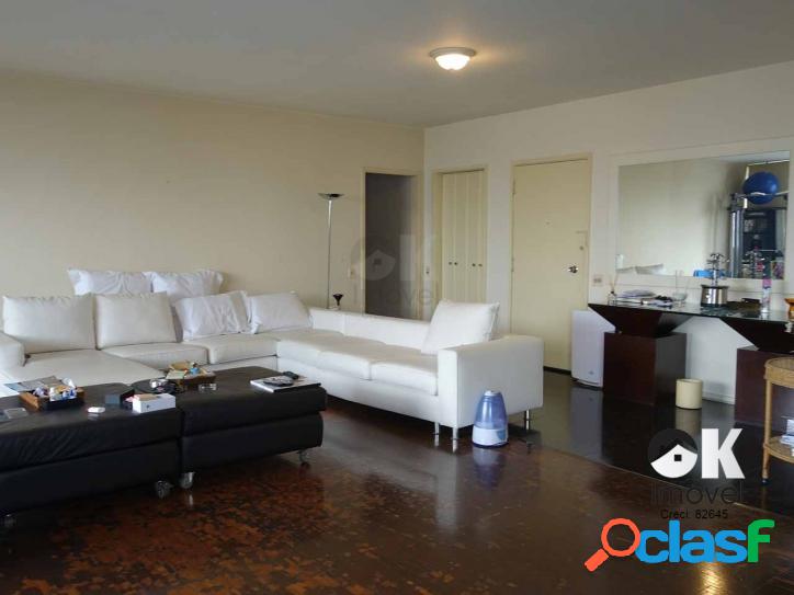 Apartamento: 212m², 3 quartos e 2 vagas – Jardim Paulista