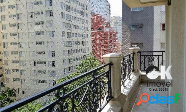 Apartamento: 241m², 3 suítes e 4 vagas – Jardim Paulista