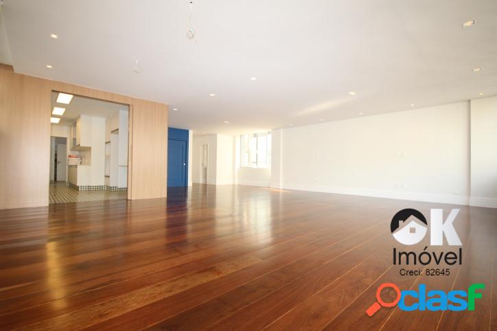Apartamento: 271m², 3 quartos e 3 vagas – Higienópolis