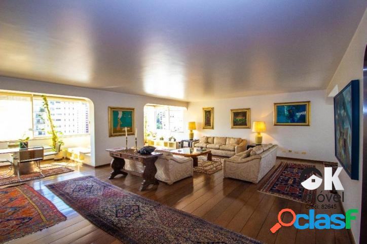 Apartamento: 273m², 3 quartos e 2 vagas – Jardim Paulista