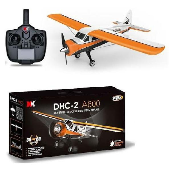 Avião Aeromodelo Controle Remoto 3d A600 5ch Motor