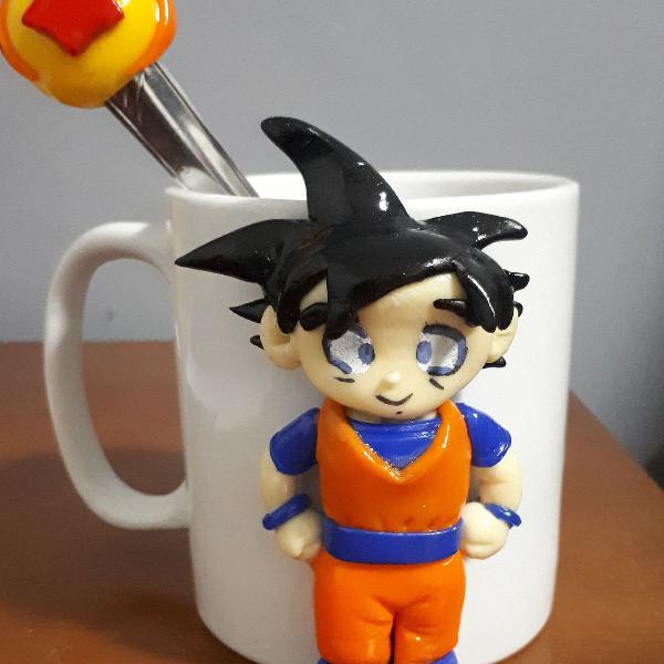 Caneca Goku personalizado em BISCUIT