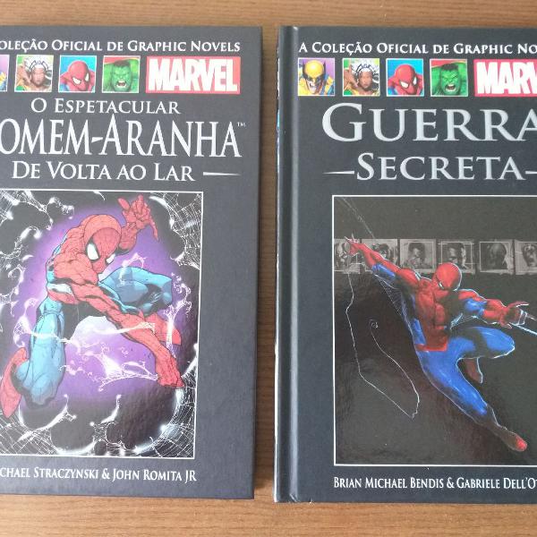 Coleção Graphic Novels Marvel - Homem Aranha de volta ao