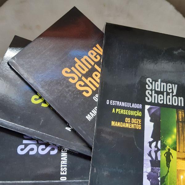 Combo de livros Sidney Sheldon