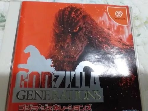 Dreamcast Godzilla Generations Cd Japonês Novíssimo