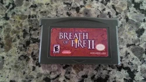 Jogo Breath Of Fire 2 Do Game Boy Advance / Gba (original)