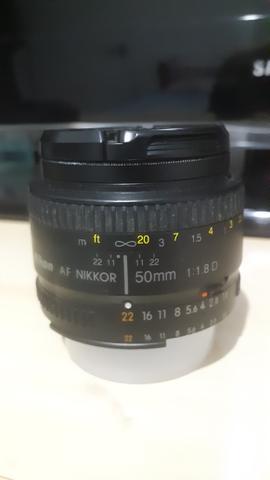 Lente Nikon af 50mm 1.8D