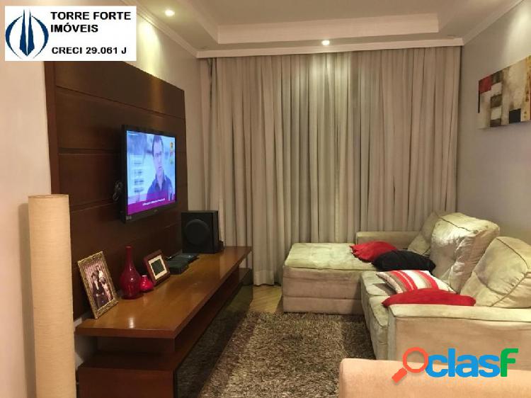 Lindo apartamento com 3 dormitórios no Tatuapé. 01 vaga!!
