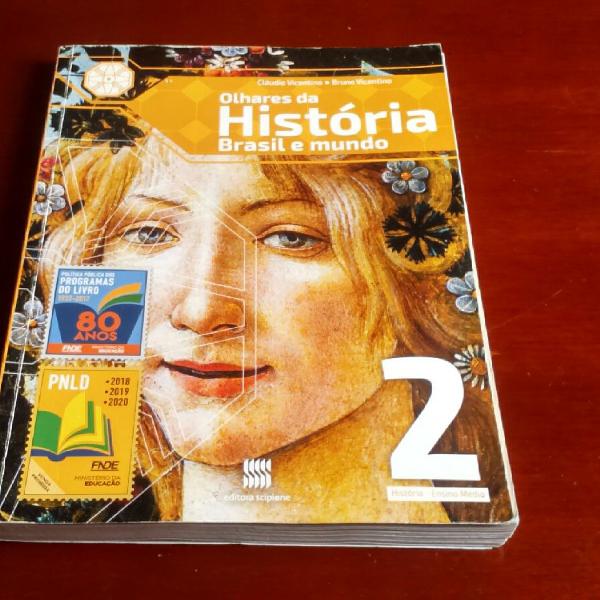 Livro Olhares da Historia Brasil e Mundo