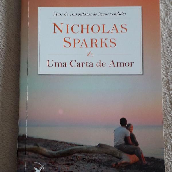 Livro Uma carta de amor Nicholas Sparks