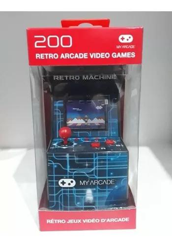 Mini Fliperama My Arcade Retrô Machine 200 Jogos!