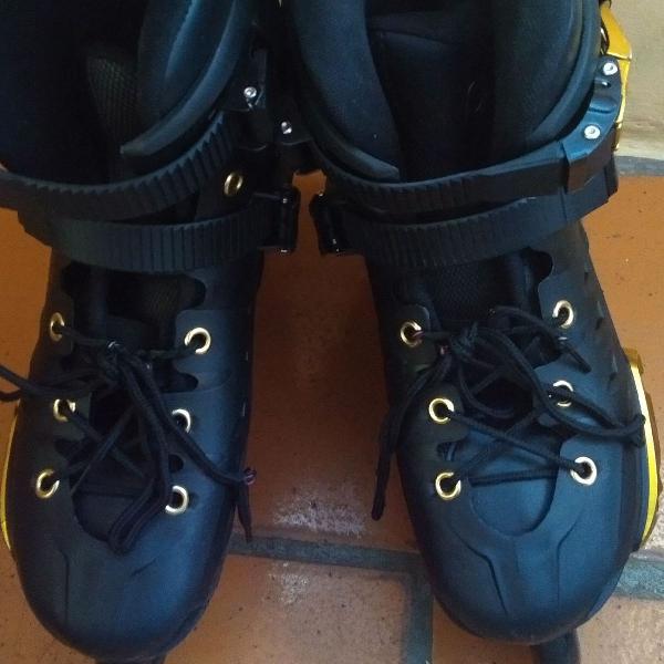 Patins oxer freestyle Black Gold.