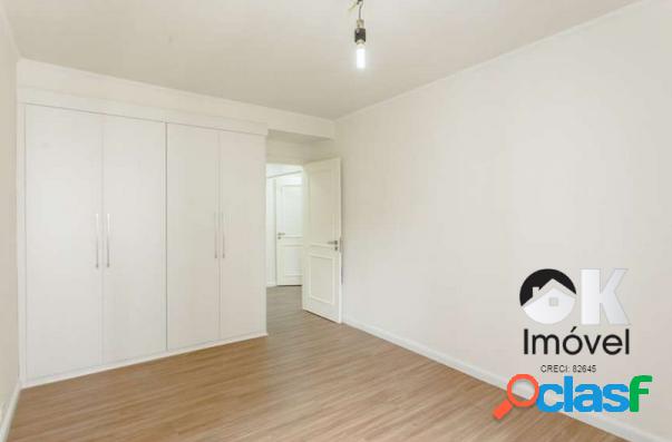 Reformado: 130m², 3 quartos e 1 vaga – Jardim Paulista