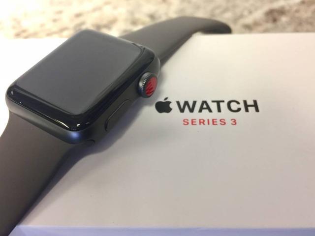 Relogio Apple Watch 3 38mm novo sem uso preto