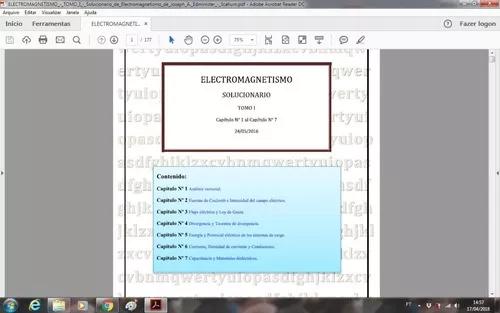 Solucionário Do Livro: Eletromagnetismo Do Joseph A. 3ª