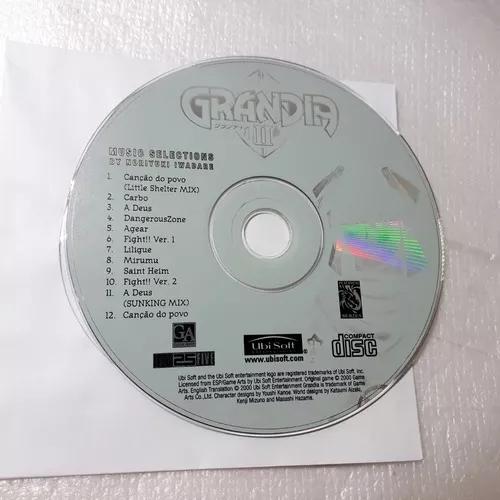 Trilha Sonora Do Jogo Grandia 2 Sega Dreamcast Original Raro