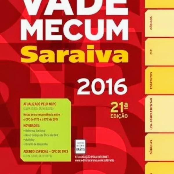 Vade Mecum Saraiva 2016 - Produto Novo