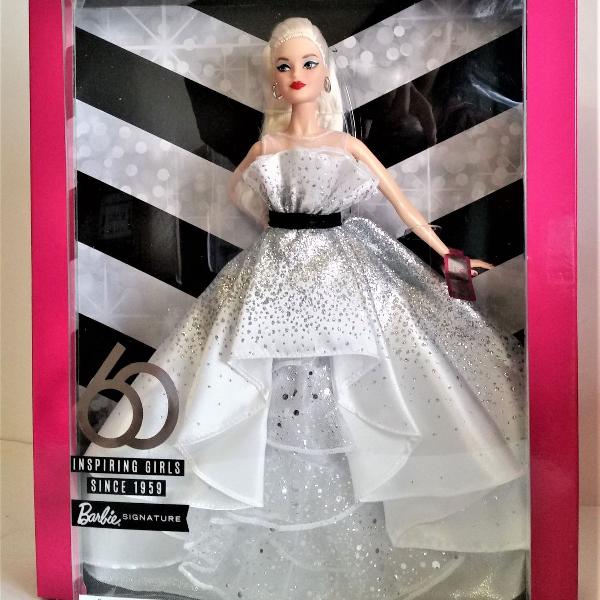 barbie collector 60th anniversary black label dyx39 barbie