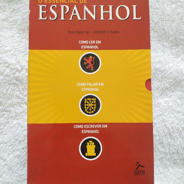 box o essencial de espanhol