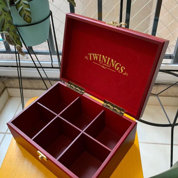 caixa de chá twinings of london