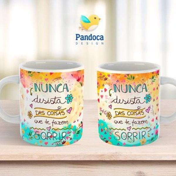 caneca de porcelana