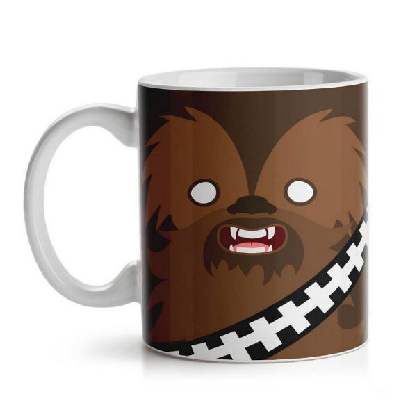 caneca geek side faces - chill bacca