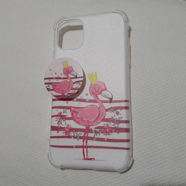 capinha iphone 11 flamingo