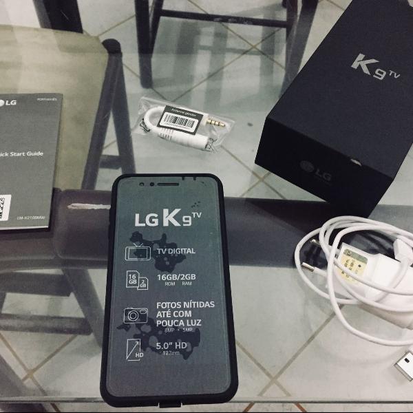 celular lg k9 tb 16g/2g - pouquíssimo uso