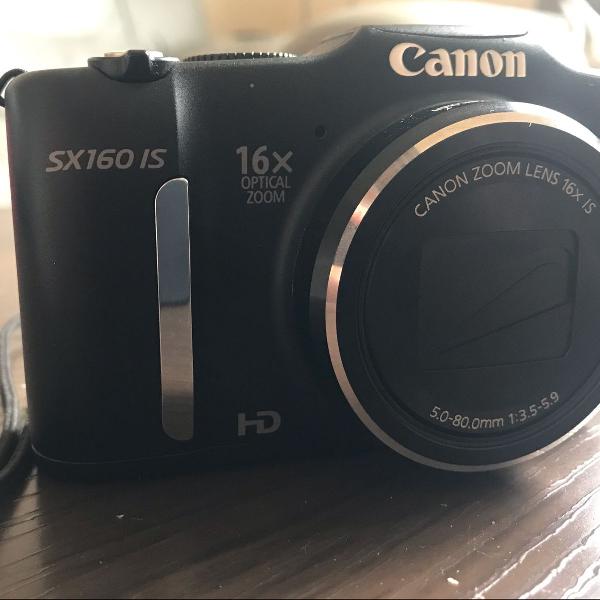 câmera canon sx160