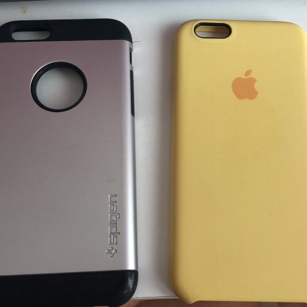 duas capinhas para iphone 6