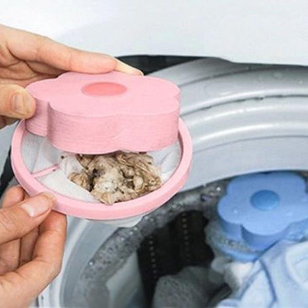 filtro flutuante papa pelos e fiapos para maquina de lavar