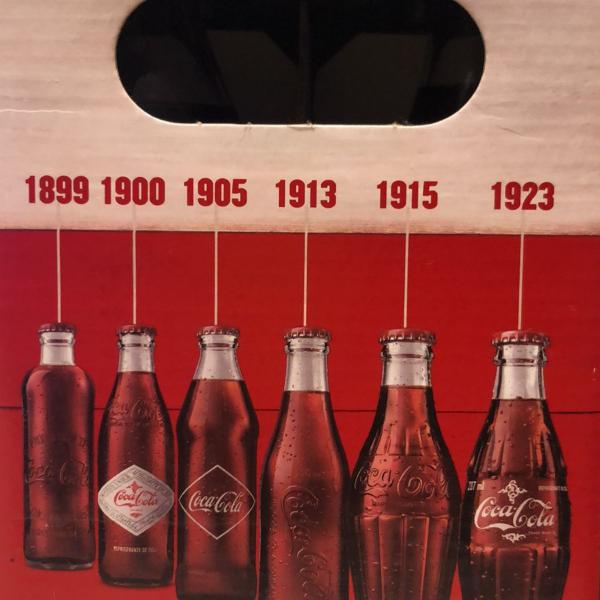 garrafas históricas coca-cola