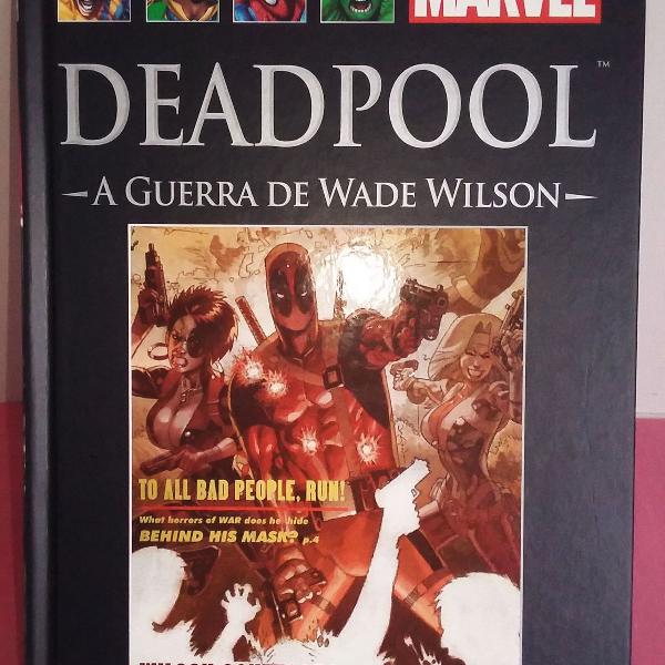 hq dc graphic novel salvat "deadpool: a guerra de wade