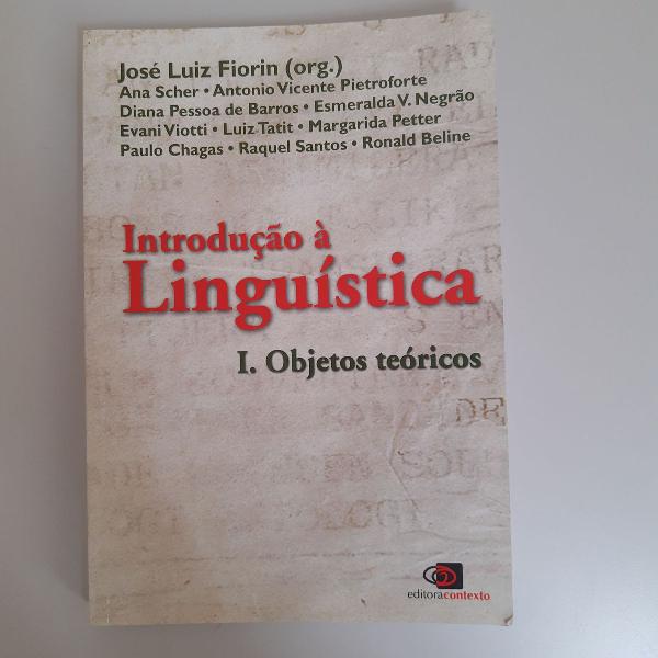 introdução à linguística