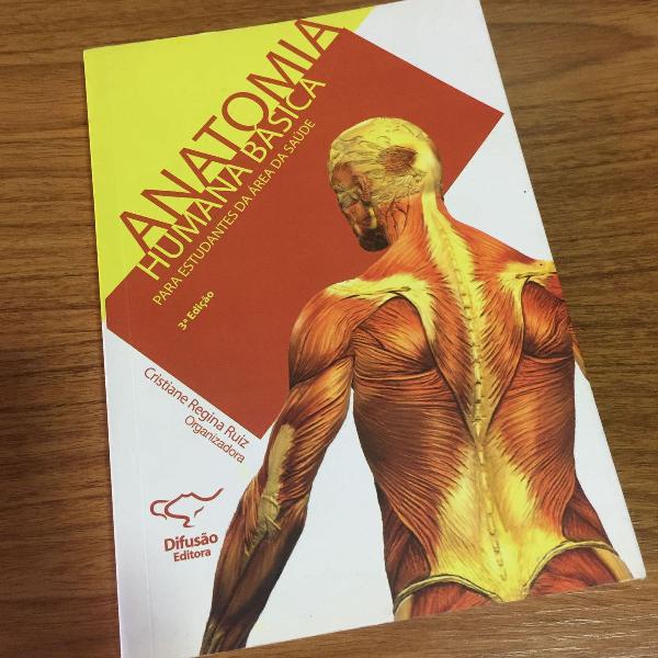 livro anatomia humana básica, 3ª edição