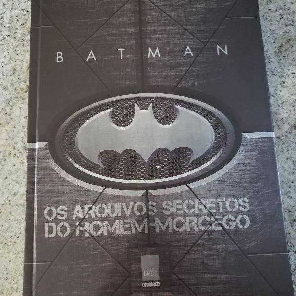 livro batman os arquivos secretos do homem-morcego