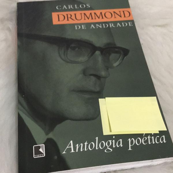 livro carlos drumond de andrade antologia poética