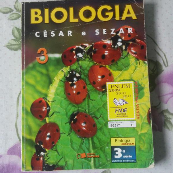 livro de biologia ensino médio